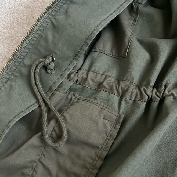 Madewell Green Military Utility Fleet Olive Green Jacket in Women’s Size Small - Picture 5 of 8
